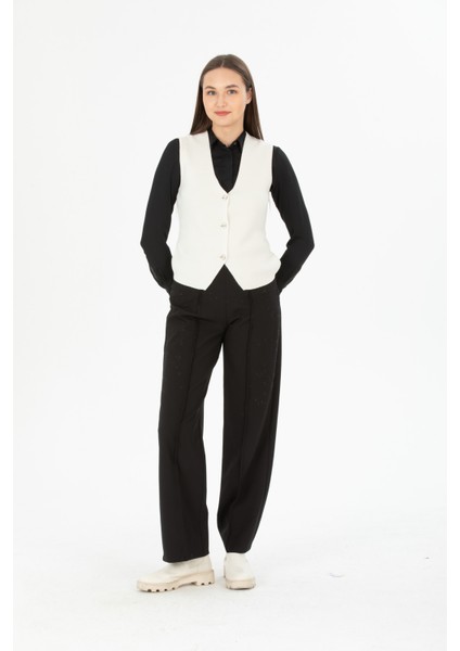 123200 Sanfa V Yaka Yelek