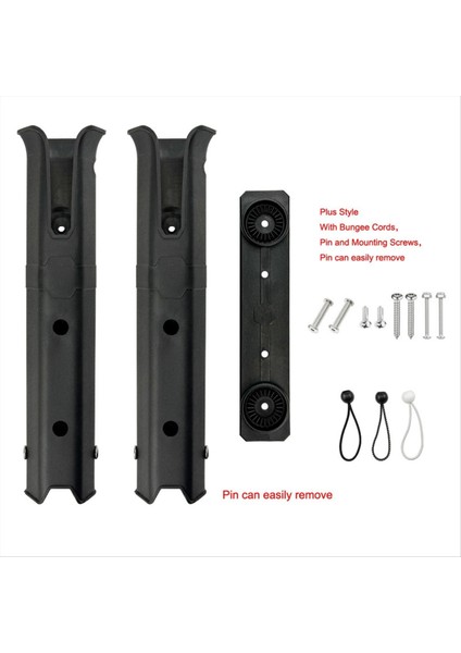 Deniz Teknesi Olta Çubuğu Tutucu Raf Eğirme Balıkçılık Çubuğu Destek Standı Tekne Deniz Balıkçılığı Kutusu Kayık Tekne Siyah (Yurt Dışından) fiyatları