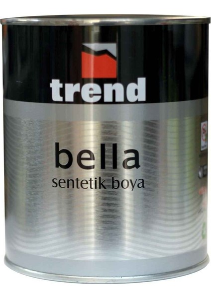Trend Bella Sentetik Boya(Krom Sarı) 0.25 kg