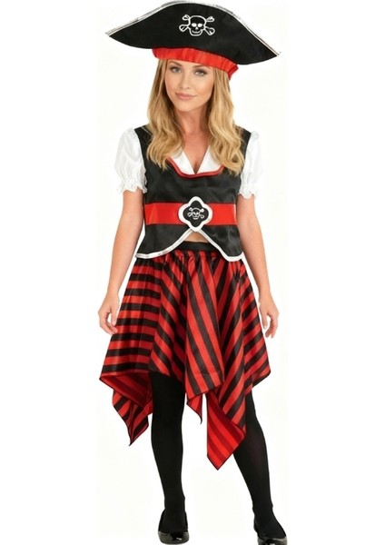 Yetişkin Kadın Korsan Kostümü modelleri