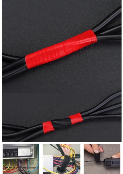 Kırmızı Elektrik Bandı – Yüksek Yalıtım Gücü, Kablo Sabitleme ve Elektrik Koruma Için 722220 fırsatları