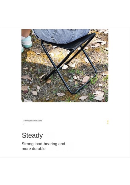 Açık Katlanır Tabure Taşınabilir Tabure Seyahat Kampı Balıkçılık Katlanır Tabure Metro Kuyruğu Büyük (Yurt Dışından) fırsatları