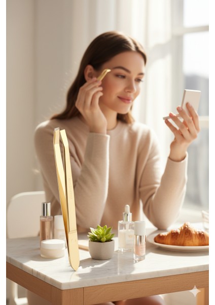 2 mm Micro Ince Uçlu Cımbız Çelik Solingen Professional 722271