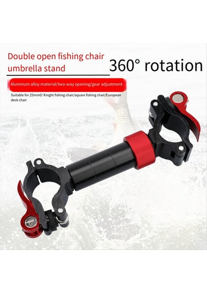 Balıkçı Sandalye Şemsiye Tutucu Alüminyum Alaşım Montaj Stand Taşınabilir Balıkçı Sandalye Şemsiye Stand Ekipman Aksesuarları (Yurt Dışından) fırsatları