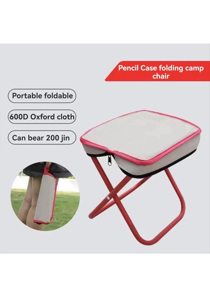 Taşınabilir Katlanır Kamp Taburesi Sandalyesi Balıkçılık Taburesi Katlanabilir Depolama ile Çok Fonksiyonlu Mini Seyahat Çizim Taburesi (Yurt Dışından) modelleri