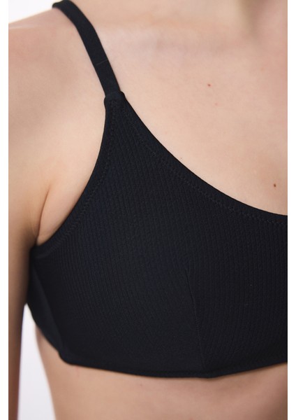Siyah Mary Bra Bikini Üstü