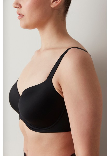Siyah Beauty Toparlayıcı Balenli Form Sütyen