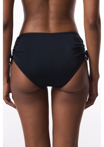 Siyah Yüksek Bel Bikini Altı