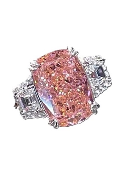 Büyük Karat Pembe Kadın Yüzüğü (Yurt Dışından) fiyatları