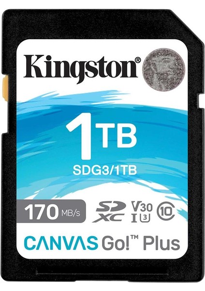 SDG3-1TB 1TB SDXC Canvas Go Plus 170R C10 UHS-I U3 V30 Hafıza Kartı fırsatları