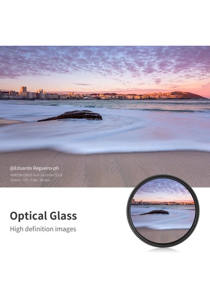 Concept 77MM B-Serıes ND2-ND400 (1 ile 9 Stop) Nd Filtre modelleri