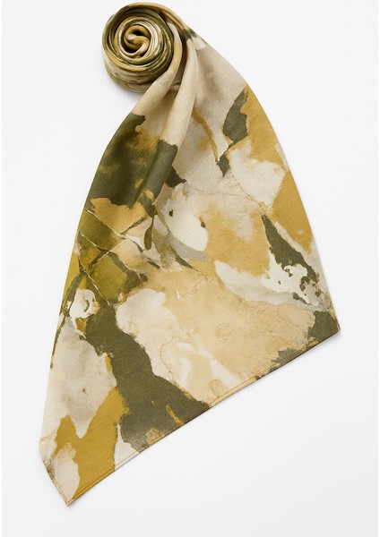 Desenli Ipeksi Kaymaz Kumaş Soft Eşarp fiyatları