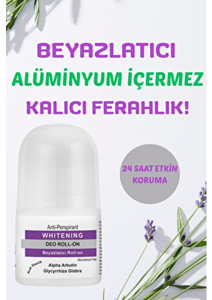 Beyazlatıcı Roll-On Alüminyum İçermez Kalıcı Ferahlık 50 ml Tüm Cilt Tipleri İçin fiyatları