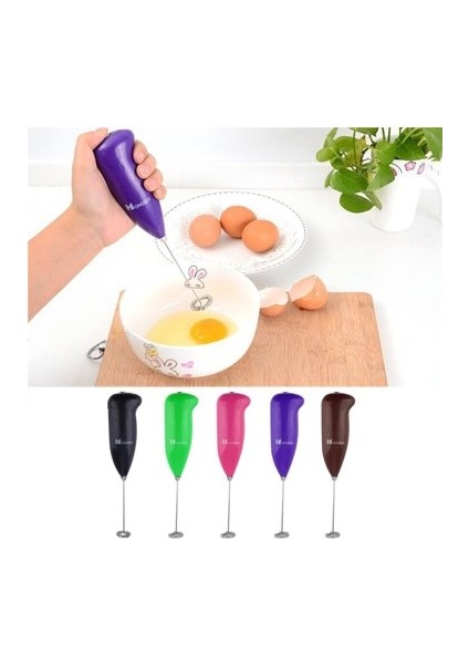 Pilli Süt Köpürtücü ve Yumurta Çırpıcı