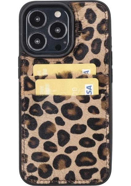 Flex Cover Leather iPhone 13 Pro Case With Card Holder