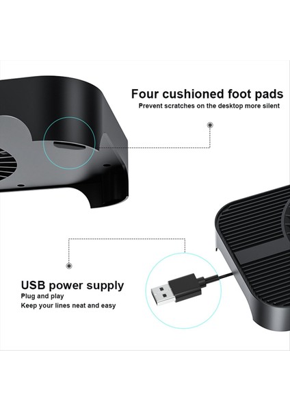 Yönlendirici Soğutma Ped Soğutucu Soğutma Fanı Tv Kutularında/yönlendiriciler Masaüstü Taşınabilir Soğutucularda Kullanılır (Yurt Dışından) fiyatları