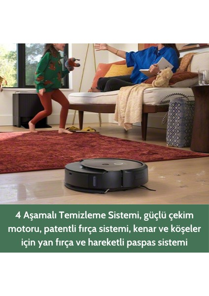 Roomba Combo 10 Max Robot Süpürge ve Paspas