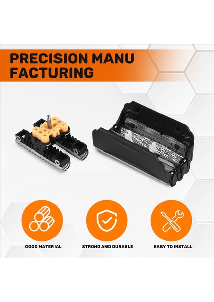 51B Serisi 5 Contourpro Complete Activator 8000 Tıraş Makinesi Folyosu ve Bıçağı WF1S WF2S 530 550 590 5760 5758'E Uygun (Yurt Dışından) indirimleri