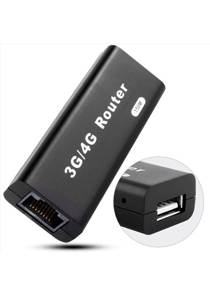 2x Mini 3g/4g Wifi Yönlendirici RJ45 USB Kablosuz Yönlendiriciler Taşınabilir Yönlendirici 2412-2483MHZ USB Kablosu ile Harici Arabirim (Yurt Dışından) indirimleri