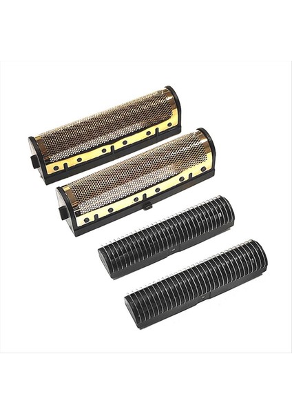 17260 Yıkanabilir 3D Akıllı Yüzen Tıraş Bıçağı Için Tıraş Makinesi Yedek Kesici Ağı + Kesici Başlık, Altın (Yurt Dışından)