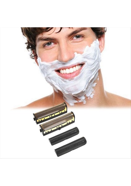 17260 Yıkanabilir 3D Akıllı Yüzen Tıraş Bıçağı Için Tıraş Makinesi Yedek Kesici Ağı + Kesici Başlık, Altın (Yurt Dışından) fırsatları