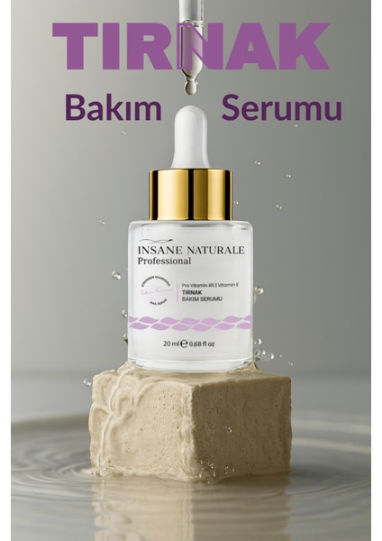 Insane Naturale Tırnak Bakım Serum 20 ml