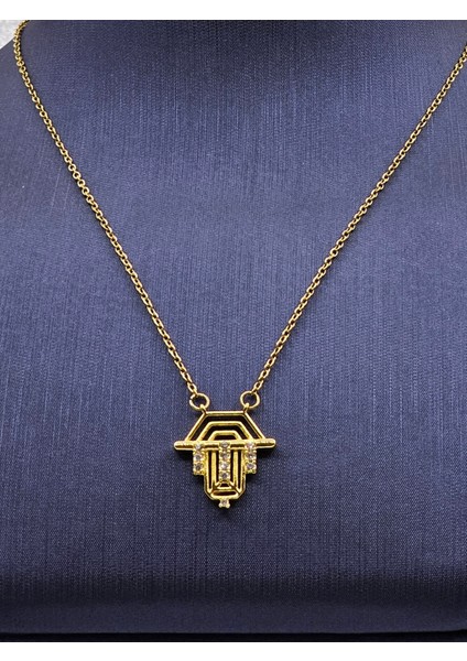 Serenay Model Çelik Kolye