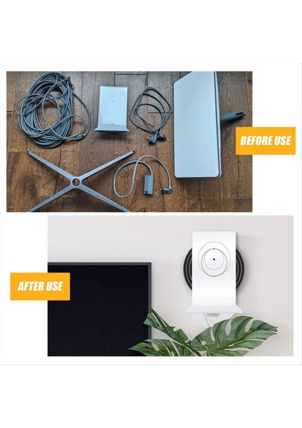 Duvara Monte Braket Sadece Starlink Ikinci Nesil Yönlendirici Için Uygundur Duvar Braketi Tek Katmanlı Depolama Rafı (Yurt Dışından) indirimleri