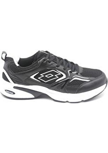 Erkek Siyah Beyaz Sneaker Hafif ve Esnek Yapısıyla Koşu ve Yürüyüş İçin İdeal