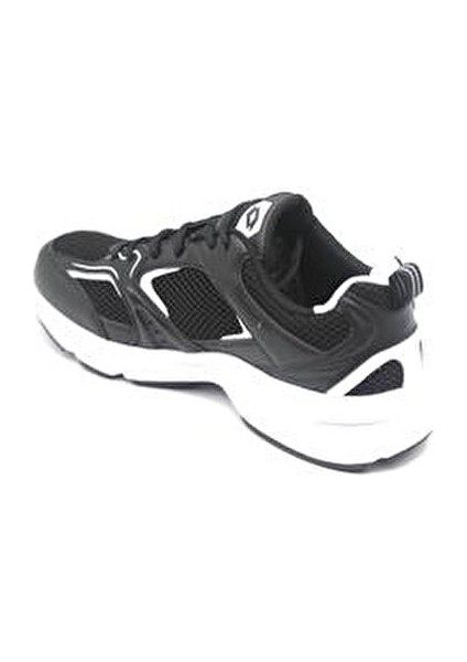Erkek Siyah Beyaz Sneaker Hafif ve Esnek Yapısıyla Koşu ve Yürüyüş İçin İdeal