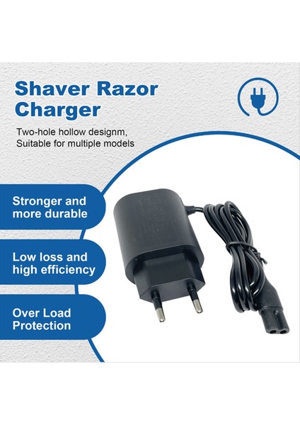 S3, S5, S7, S8, S9 Serisi Elektrikli Tıraş Makinesi Adaptörü Için 12V 0.4A Yedek Tıraş Şarj Cihazı Ab Fişi (Yurt Dışından) fiyatları