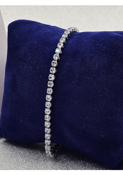 Xuping Su Yolu Gümüş Renk Çelik Bileklik