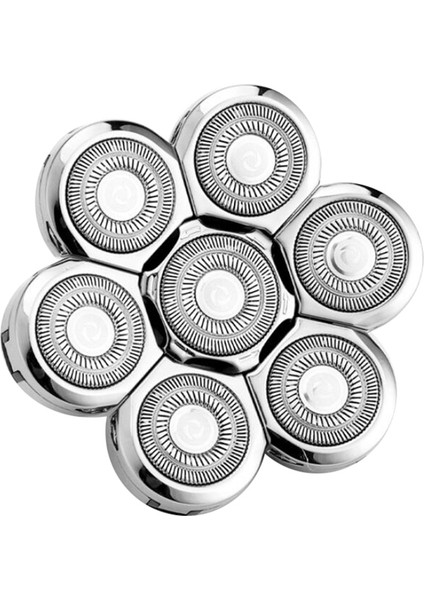 7d Elektrikli Tıraş Makinesi Yedek Başlık L Su Geçirmez Bıçak Esnek Kesici Yüzen Yüz Sakalı (Yurt Dışından)