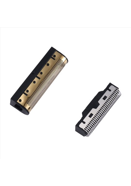 Elektrikli Tıraş Makinesi Bıçakları Altın Folyo Bıçak Ağı ve Kesici Başlık KM-2026 KM-2028 Yüzer Tıraş Makinesi Için Uygundur (Yurt Dışından)