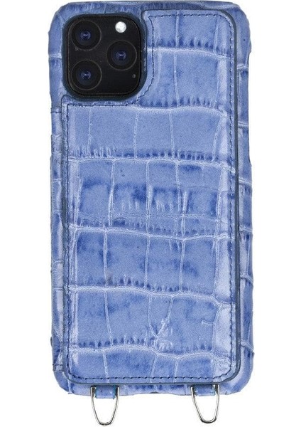 Saff iPhone 11 Pro Leather Case With Shoulder Strap