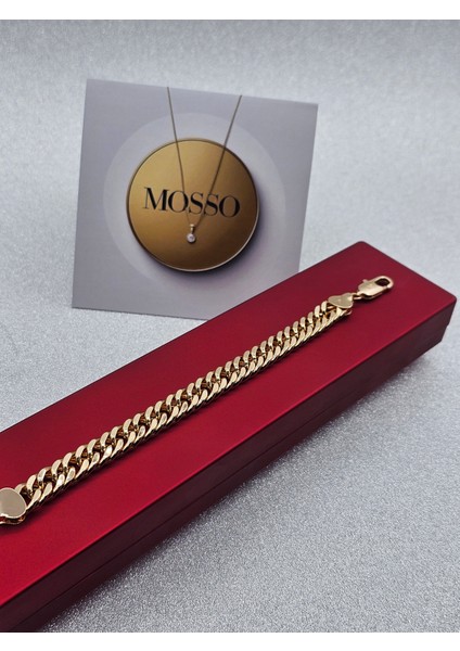 Xuping Gurmet Italyan Model Kalın Zincir Rosegold Renk Çelik Bileklik fırsatları