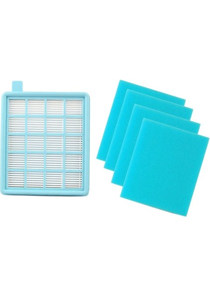 Philips Uyumlu Fc 9323 Powerpro Compact Hepa Filtresi 4 Adet Sünger