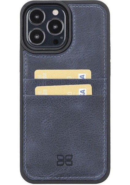 Flex Cover Leather iPhone 13 Pro Max Case With Card Holder