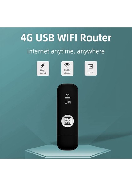 4g USB Wifi Modem Yönlendirici Yuvası 4g Lte Car Kablosuz Wifi Yönlendirici Desteği B28 Avrupa Bant-Black (Yurt Dışından) modelleri