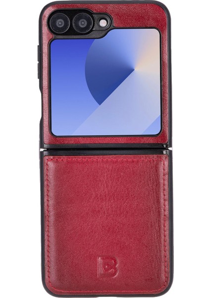 Flex Cover Leather Samsung Z Flip 6 Case