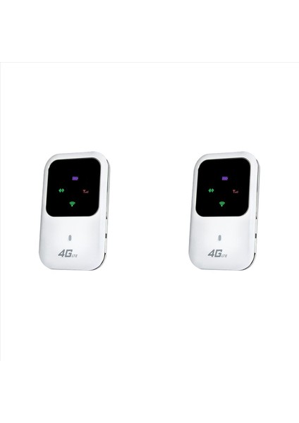 2x Mifi Cep 4g Wifi Yönlendirici 150MBPS Wifi Modem Araba Mobil Wifi Wifi Yuvası Kablosuz Mifi (Yurt Dışından)