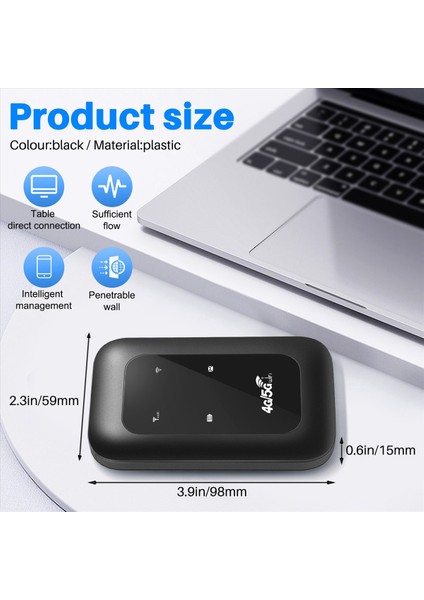Pocket Wifi Yönlendirici 4g Lte Tekrarlayıcı Araba Mobil Wifi Hotspot Kablosuz Geniş Bant Mifi Modem Yönlendirici 4g (Yurt Dışından)