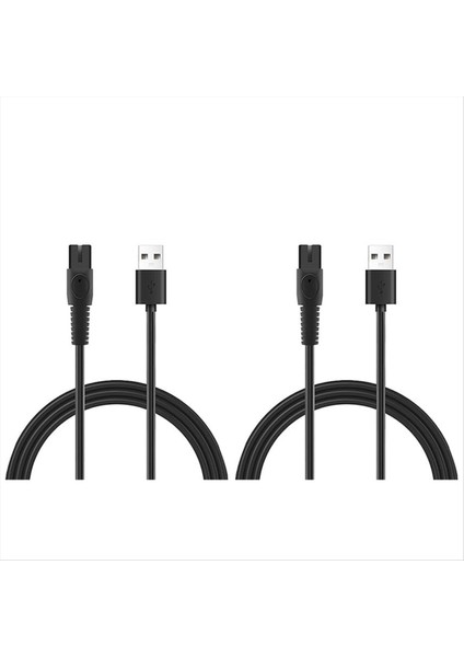 QP2724 QP2834 QP1924 MG9520 Elektrikli Tıraş Makinesi Kablosu Için 2 Adet 5V 1A USB Tıraş Makinesi Şarj Kablosu (Yurt Dışından)