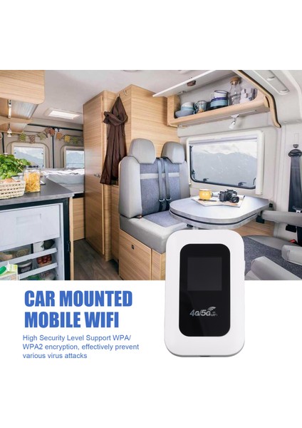 4g Mifi 4g Wifi Yönlendirici Ekranlı 150MBPS Wifi Modem Araba Mobil Wifi Kablosuz Hotspot Kablosuz Mifi B (Yurt Dışından) fırsatları