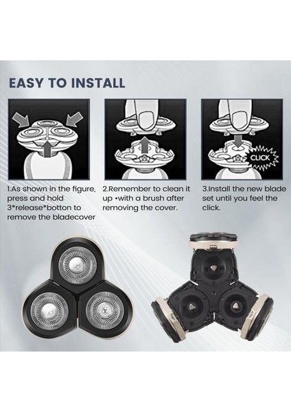 RQ12 RQ10 RQ11 RQ32 RQ1050 RQ1051 RQ1052 RQ1250 RQ1260 Sensotouch 3D Için Tıraş Başlığı (Yurt Dışından) indirimleri