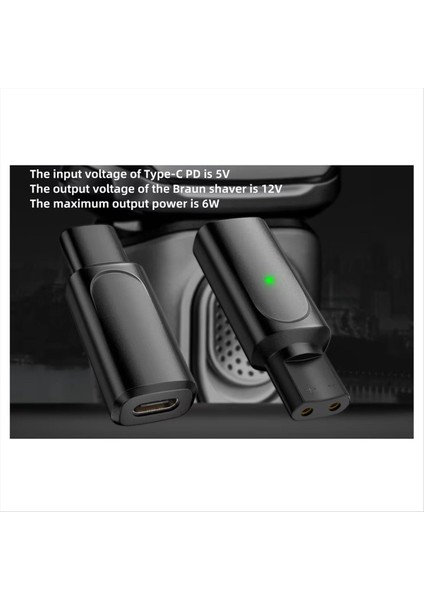 12V Tip-C Tıraş Makinesi Şarj Adaptörü 3, 5, 7, 9, 6, 1, Xt5 Elektrikli Serisi Için Şarj Dönüştürücü (Yurt Dışından) fiyatları