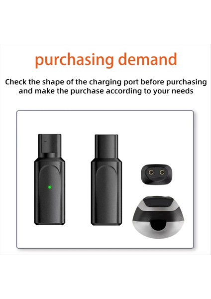 12V Tip-C Tıraş Makinesi Şarj Adaptörü 3, 5, 7, 9, 6, 1, Xt5 Elektrikli Serisi Için Şarj Dönüştürücü (Yurt Dışından) modelleri