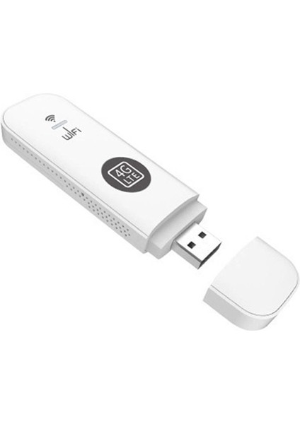 4g USB Wifi Modem Yönlendirici Yuvası 4g Lte Car Kablosuz Wifi Yönlendirici Desteği B28 Avrupa Bant-Beyaz (Yurt Dışından)