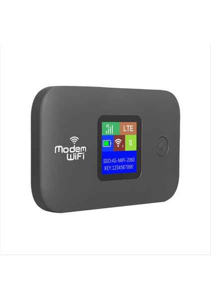 Wifi Yönlendirici 4g Kablosuz Taşınabilir Modem Mini Açık Hotspot 150MBPS Cep Mifi Yuvası Tekrarlayıcı 3000MAH Demir Gray (Yurt Dışından) modelleri