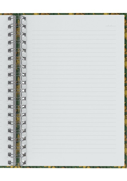 Magnolia-Midi Sert Kapak Spiralli Defter, 14X20 cm fırsatları